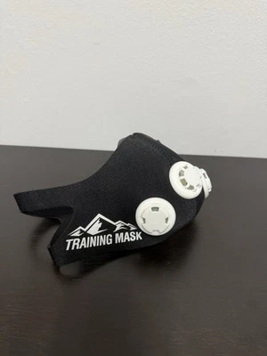 Training Mask 2.0 Blackout Mask With Strap, Black - Small - Image 1 of 4