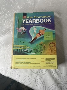 The Compton Yearbook 1965 Annual Supplement Pictured Encyclopedia RARE - Bild 1 von 7