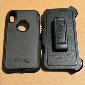 New OtterBox Defender Case for iPhone XS With Black Privacy Screen Protector - Photo 1 sur 4