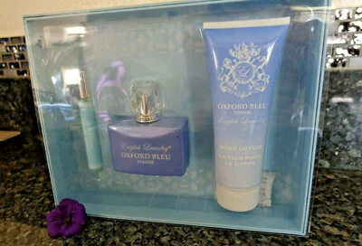 English laundry oxford bleu femme gift set new in box eau de parfume spray  Foto 1 de 4