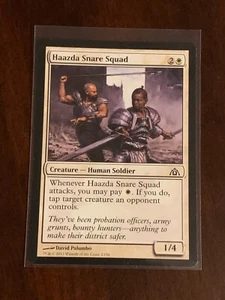 Magic the Gathering Dragon's Maze Haazda Snare Squad - Picture 1 of 2