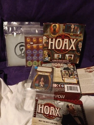 HOAX Game A Game Of Secret Identities! New Open Complete Card Game 2015 UNPUNCHE - Image 1 of 4
