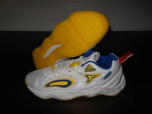 ADIDAS EXHIBIT A H69017 Denver Nuggets Basketball Shoes Size 9.5 US 43 EUR Multi - Picture 1 of 10