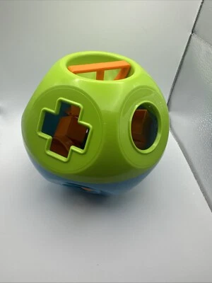 Juguete con forma de bola Tupperware juguete de aprendizaje naranja azul verde Foto 1 de 4