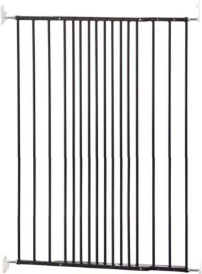 Bettacare Extra Tall Dog Gate, Screw Fitted, Pet Barrier Black, 62.5cm - 106.8cm