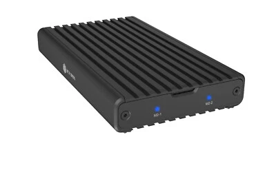 ICY BOX IB-2817M-C32 Gehäuse M.2 NVMe SSDs 61121 B-Ware - Bild 1 von 4