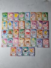 Pokémon Cereal Box Miniature Cards FULL SET OF 36 COMPLETE COLLECTION 