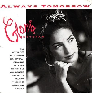 Record 45 RPM Gloria Estefan - Always Tomorrow/Words Get IN The Way - Picture 1 of 1