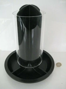 GENUINE ORIGINAL NESPRESSO COFFEE POD CAPSULE STORAGE DISPENSER BLACK & CLEAR - Picture 1 of 8