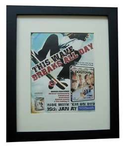 LORDS OF DOGTOWN+Movie+Film+POSTER+AD+RARE ORIGINAL 2006+FRAMED+FAST WORLD SHIP - Imagen 1 de 8
