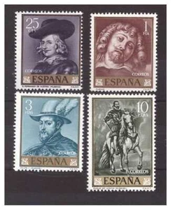 SPAGNA 1962  -  DIPINTI DI RUBENS  SERIE NUOVA  ** MNH - Picture 1 of 1