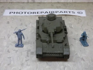 1/72 Esci Minitank WWII German Panzer IV Medium Tank & Airfix Soldier Lot#7378B© - Picture 1 of 3