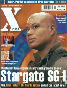 XPOSE #58-CHRISTOPHER JUDGE-STARGATE SG-1 COVER +THE X-FILES +BUFFY +TOMB RAIDER - Imagen 1 de 1