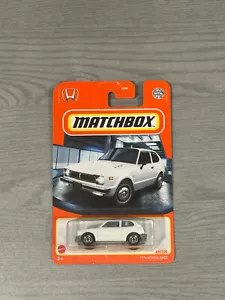 2021 Matchbox 49/'100 1976 Honda Civic CVCC weiß Version Neu - Bild 1 von 3