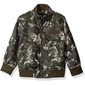 Members Only Mädchen Satin Boyfriend Bomberjacke (Camouflage Rose, 7) - Bild 1 von 5