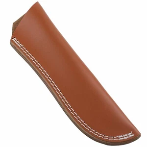 Brown Leather Fixed Blade Knife Belt Sheath for Mora Companion 7" - 8" Blade - Picture 1 of 3
