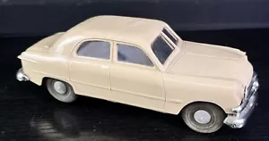 Vintage AMT Cream 1949 Ford Coupe Dealer Promo Model Conn Ford Akron Ohio - Picture 1 of 13