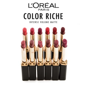 L'Oreal Paris Colour Riche Intense Volume Matte Lipstick Available in 15 Shades - Picture 1 of 33