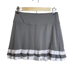 Golftini Dancing Queen Pull On Stretch Multi Striped Hem Golf Skort Size XS - Picture 1 of 6
