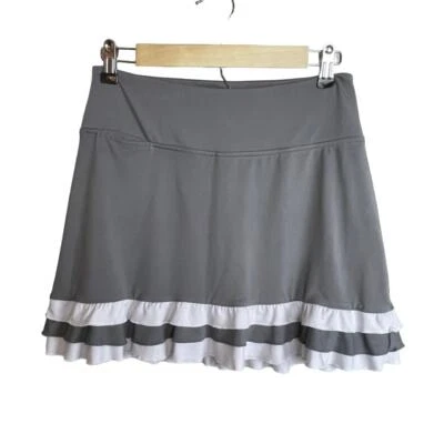 Skort de golfe Golftini dança rainha elástica bainha listrada múltipla tamanho XS - Imagem 1 de 4