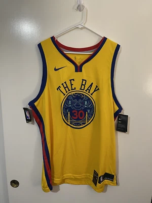 Nueva camiseta Nike Swingman Steph Curry 17-18 edición City herencia china Foto 1 de 4