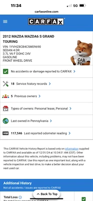 2009-2013 MAZDA 6 09-10 CX-9 CX9 3.7L ENGINE MOTOR **117K** FREEEEE SHIPPING! Foto 1 de 4