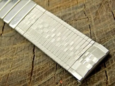 Correa de reloj Duchess vintage expansión acero inoxidable 17,5 mm para hombre nueva de stock sin usar Foto 1 de 4