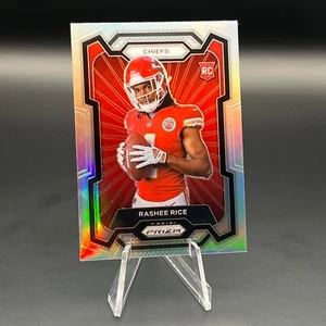 Rashee Rice 2023 Panini Prizm #326 Silver Prizm Variation Rookie Card Chiefs - Picture 1 of 2