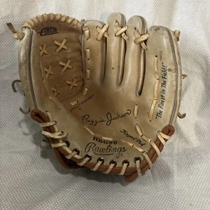 Guante de béisbol Rawlings Reggie Jackson RBG90 tiro a la derecha buen estado - Imagen 1 de 6