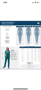 Adar Pro Scrub Cargo Jogger Pants Women's Size Large Lot Of 4 Stretch - Picture 1 of 3