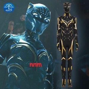 Anime Black Panther 2 Shuri Cosplay Custome Set Women Halloween Bodysuit - Picture 1 of 19