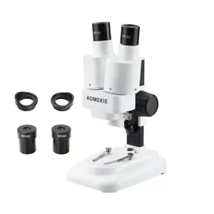 20X/40X Binocular Stereo Microscope PCB Solder Mobile Phone Repair Tool - Foto 1 di 6