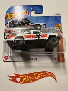 73 Jeep J10 #91 weiß 4/10 Hot Trucks K&N 2024 Hot Wheels - KURZE KARTE - Bild 1 von 2