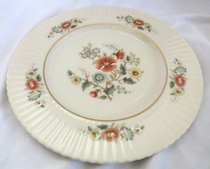 Lenox Temple Blossom (1) Dinner Plate 10-7/8" Orange Yellow Flowers EUC - Picture 1 of 6