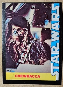 Star Wars Wonder Bread 1977 #9 Chewbacca en muy buen estado+ envío gratuito a EE. UU. - Imagen 1 de 2