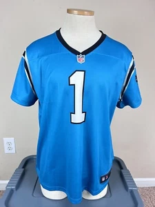 Nike Color Rush Carolina Panthers Cam Newton #1 Jersey Women’s Size XXL - Picture 1 of 8