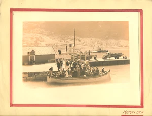 17x23,5cm NORVEGE Norway MEROK 1937 + snapshot 5,5x8,5cm - 2 Vintage prints - Picture 1 of 3
