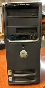 Dell Dimension 3100 Intel Pentium 4 HT (No HDD, Being Sold For Parts) - Picture 1 of 2