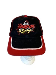 Vintage Snap-On Racing Black Snapback Hat Swingster - Picture 1 of 7