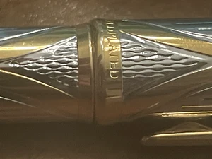 Vintage Elysee Bi-Color Parthenon Rollerball Pen - Picture 1 of 8