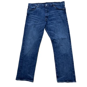 Vtg Y2k LEVI'S 501xx Jeans Men 40x30 Straight Leg Rivet Fly WorkWear Denim Blue - Picture 1 of 21