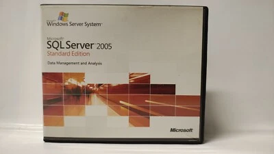 MICROSOFT SQL SERVER 2005 STANDARD EDITION WINDOWS SYSTEM 4 DISCHI PER PC - Immagine 1 di 4