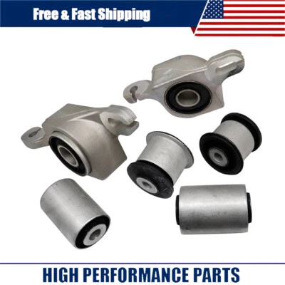 6Pcs Front Lower Control Arm Bushings Set For 2006-2011 Mercedes Benz ML350 US Foto 1 de 4