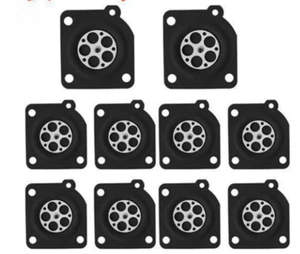 10x Carburatore Diaphragm Gasket Repair Kit per ZAMA180 S210 MS230 C1U A015010 - Foto 1 di 9