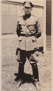 Pressefoto US Army Ballonpilot Lt. Frank McKee von 1927 - Bild 1 von 2
