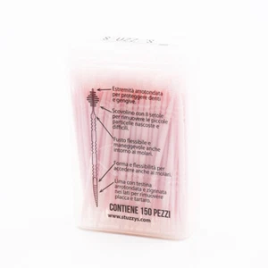 150 pcs/Box Dental Plastic Oral Picks Tooth Pick Interdental Brush 2 Heads Brush - Picture 1 of 12