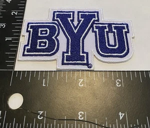 BYU ☝️NCAA IRON ON PATCH 🏈🏀 - Picture 1 of 3