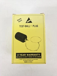 CHERNE 3" (75mm) Parte# 270-032 PRUEBA BOLA PLUG Hecho en EE. UU.  - Imagen 1 de 6