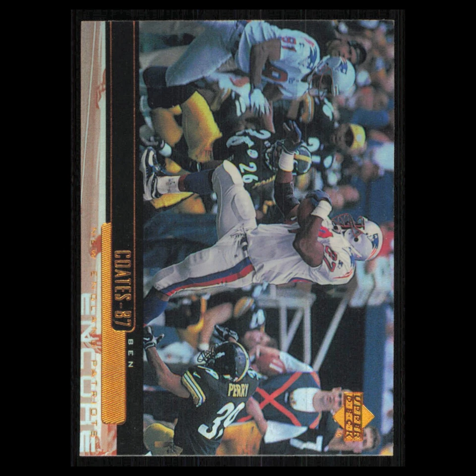 Ben Coates #102 1999 Upper Deck Encore New England Patriots Football Card NFL NM - Image 1 of 3