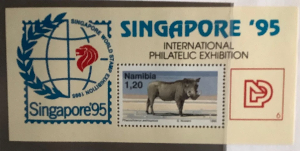 Namibia 1995: Exposición de estampillas Singapur 95 MS - MNH Foto 1 de 1